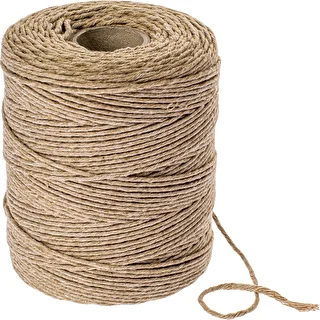 Spago da salumiere in cotone grigio (240°C) 210 m