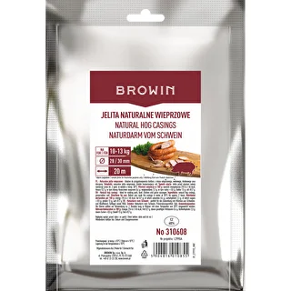 Budello naturale suino calibro 28/30 mm, 20 m