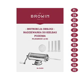 Insaccatrice orizzontale 1,5 kg con pistone in silicone – photo 9