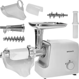 Tritacarne con sminuzzatore, passaverdure e insaccatrice per salsicce, 1500 W – photo 3