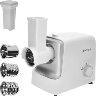 Tritacarne con sminuzzatore, passaverdure e insaccatrice per salsicce, 1500 W – photo 4