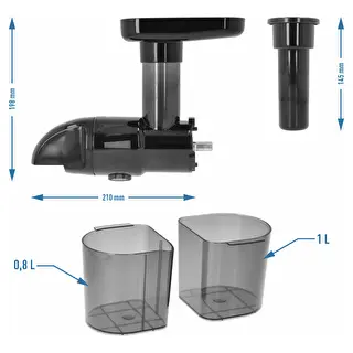 Estrattore di succo a bassa velocità per tritacarne multifunzione Browin n. 311057 – photo 5