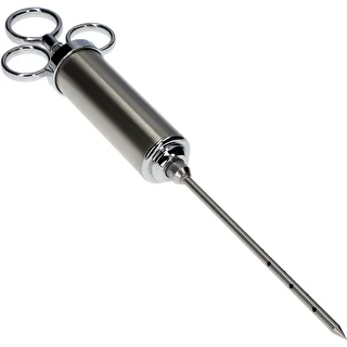 Siringa iniettore per marinature in acciaio inox 60 ml + 2 aghi – photo 2