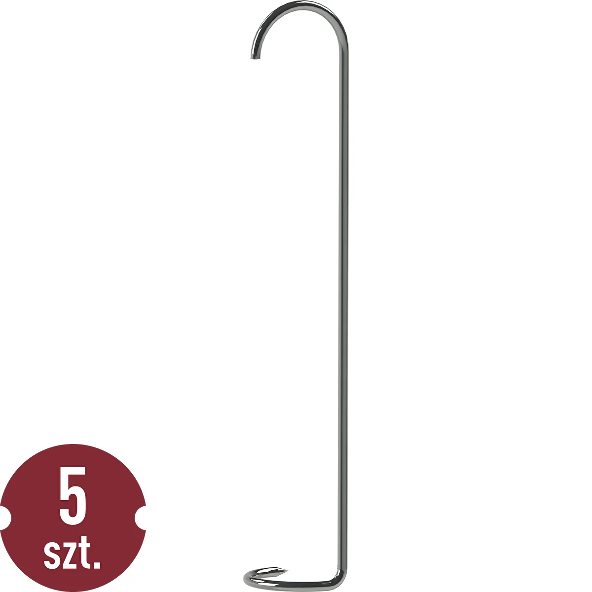 Ganci per affumicatore - per pesce - avvitabili - 5 pz.