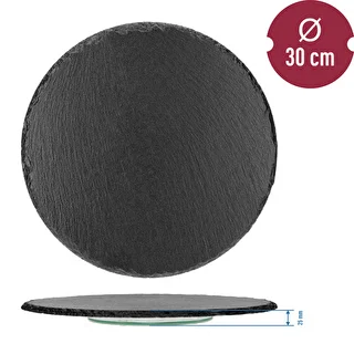 Vassoio girevole in ardesia Ø 30 cm – photo 9