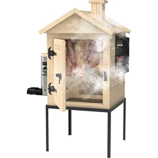 Affumicatoio 115 L dragON Wood 60E in legno, con modulo riscaldante elettrico e centralina di controllo – photo 6