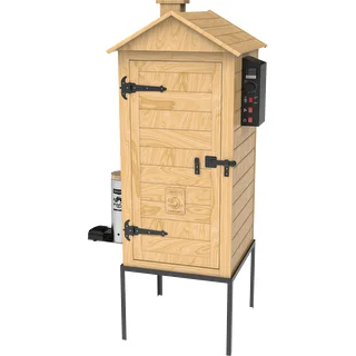 Affumicatore 200 L dragON Larch E21 - in larice, con modulo riscaldante elettrico e centralina di controllo – photo 2