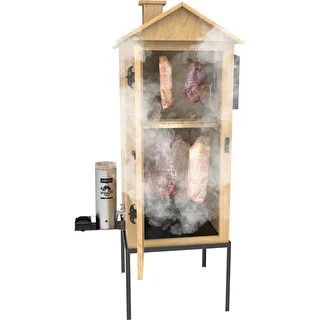 Affumicatore 200 L dragON Larch E21 - in larice, con modulo riscaldante elettrico e centralina di controllo – photo 8