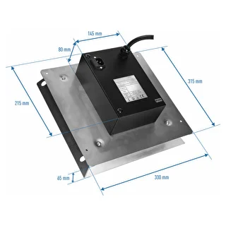 Modulo riscaldante con ventilatore, 1,5 kW - per affumicatori da giardino – photo 6