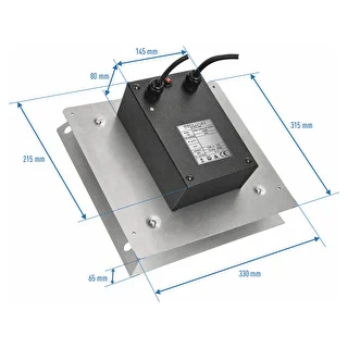 Kit di moduli con termostato digitale - dragON 2,7 kW, per affumicatoi da giardino – photo 9