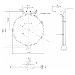 Resistenza per affumicatore - 1,5 kW – photo 4