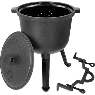 Calderone da cacciatore in ghisa con interno smaltato, 8 L – photo 3