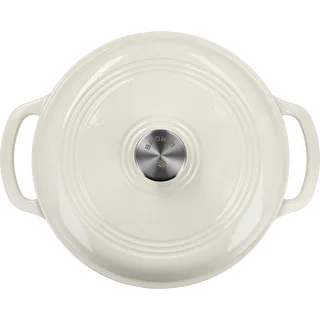 Pentola in ghisa smaltata - écru, 5,8 L – photo 3