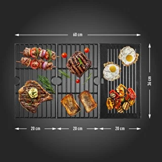 Barbecue a gas dragON BBQ101, 11,7 kW, nero e argento – photo 9