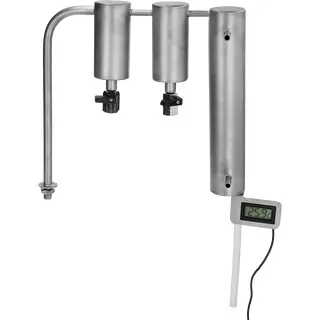 Distillatore e pentola a pressione 2 in 1, 12 L, condensatore e 2 camere di decantazione – photo 6