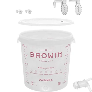 Fermentatore 30 L con coperchio e rubinetto