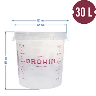 Contenitore di fermentazione 30 L con grafica stampata, con 2 gorgogliatori – photo 5