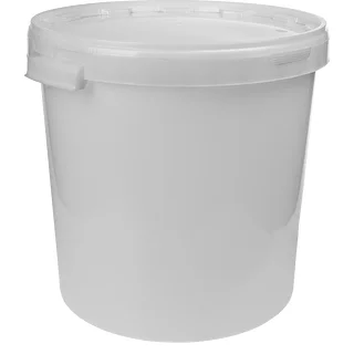 Contenitore di fermentazione da 30 L, bianco, con 2 gorgogliatori – photo 1