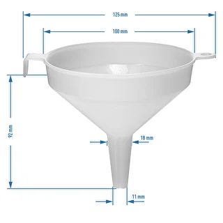 Imbuto in plastica Ø 10 cm – photo 3