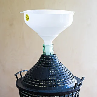 Imbuto in plastica bianco Ø 25 cm – photo 3