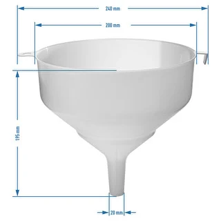 Imbuto in plastica Ø 20 cm – photo 2