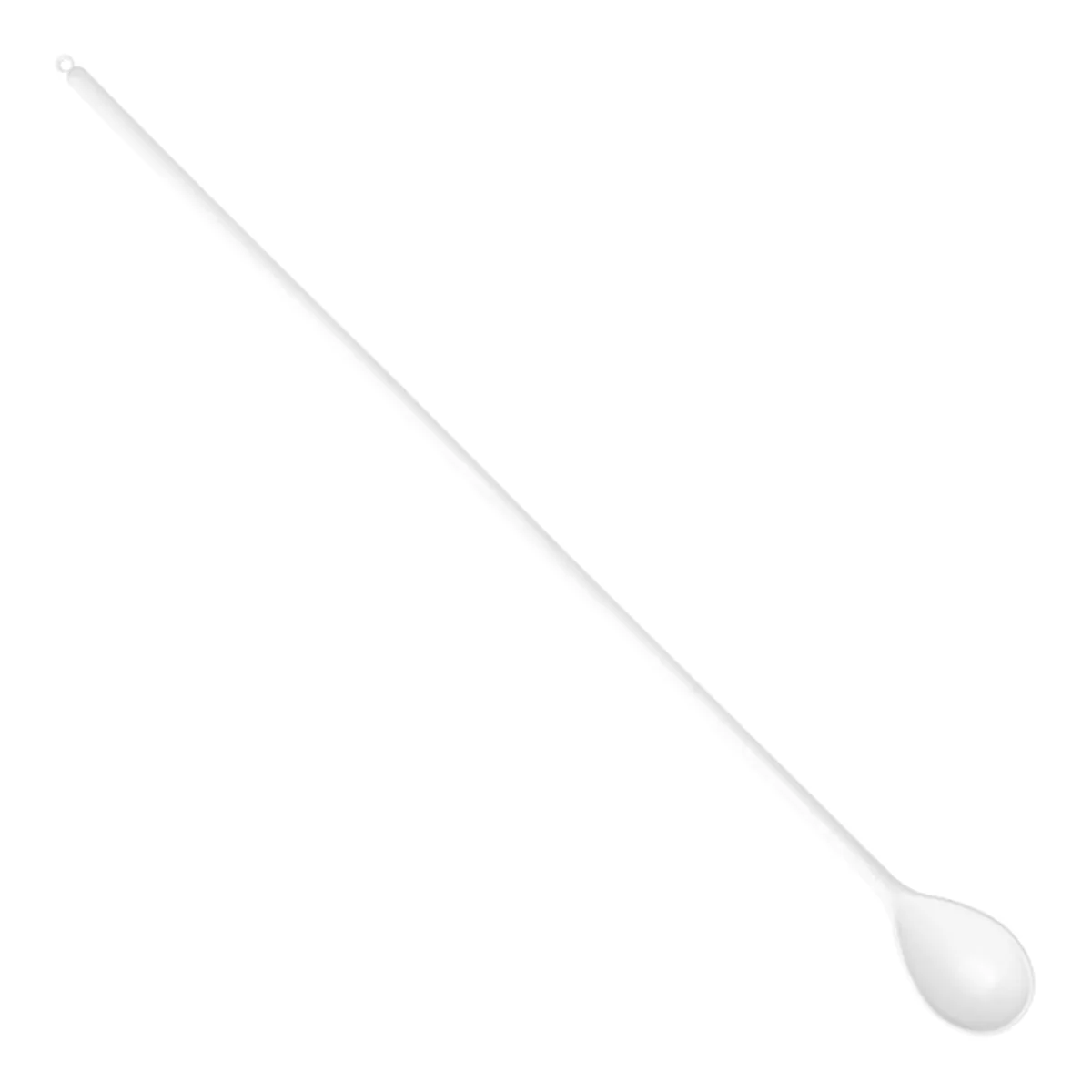 Cucchiaio in plastica bianco 70 cm