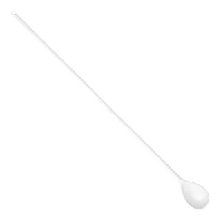 Cucchiaio in plastica bianco 70 cm