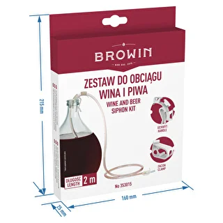 Set per travaso del vino con impugnatura e morsetto – photo 7