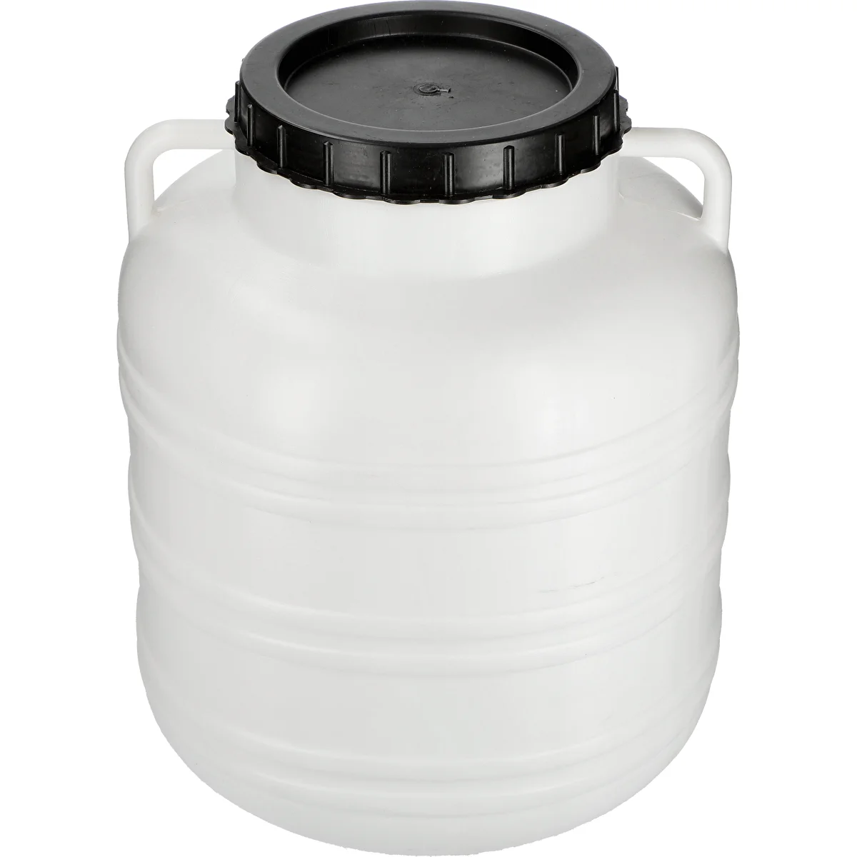 Barile per fermentazione 40 L - bianco, con maniglie