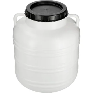 Barile per fermentazione 40 L - bianco, con maniglie – photo 1