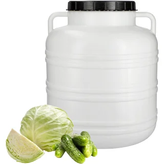 Barile per fermentazione 40 L - bianco, con maniglie – photo 3