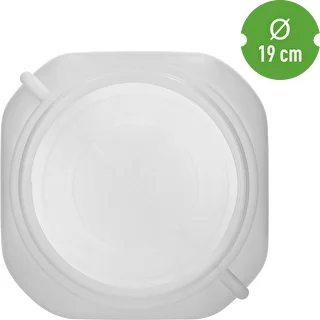 Fusto quadrato da 20 L, bianco, con maniglie, Sterk – photo 5