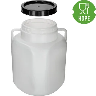 Fusto quadrato da 50 L, bianco, con maniglie 50 L – photo 4