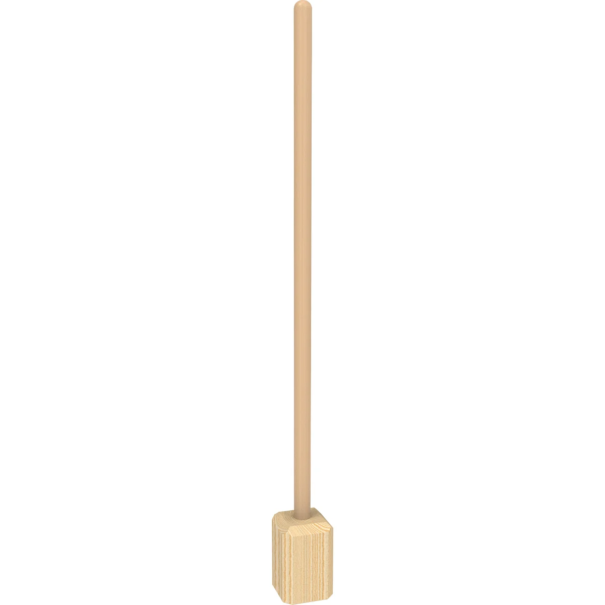 Pestello/pressino per crauti in legno 78 cm