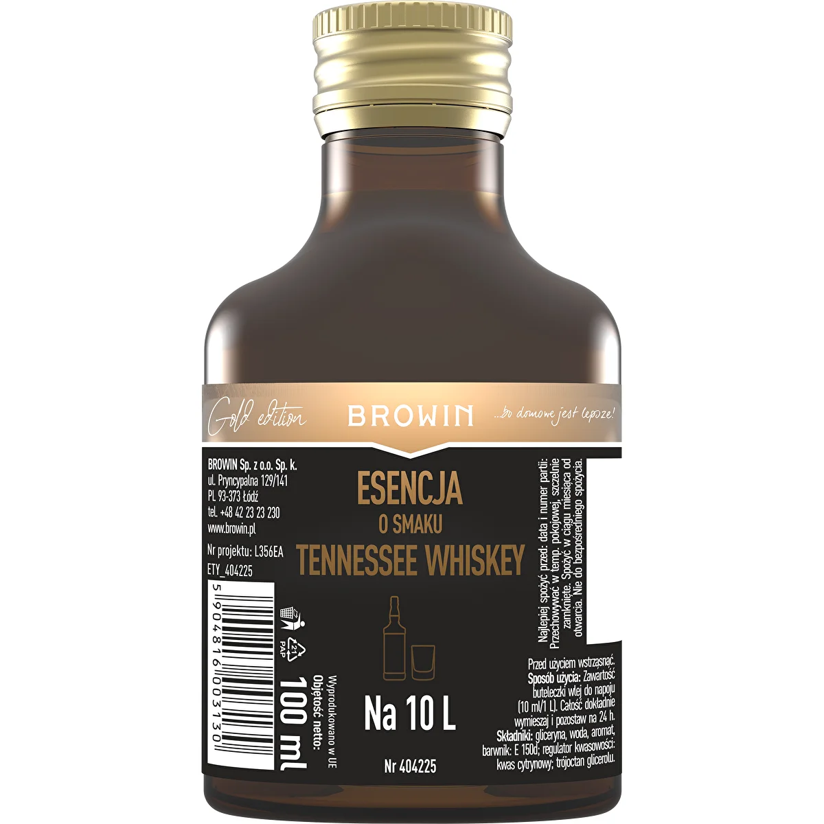 Essenza al gusto Tennessee Whiskey per 10 L - 100 ml