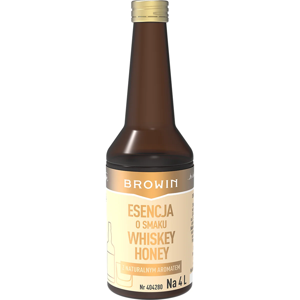 Essenza al gusto Whiskey Honey per 4 L - 40 ml