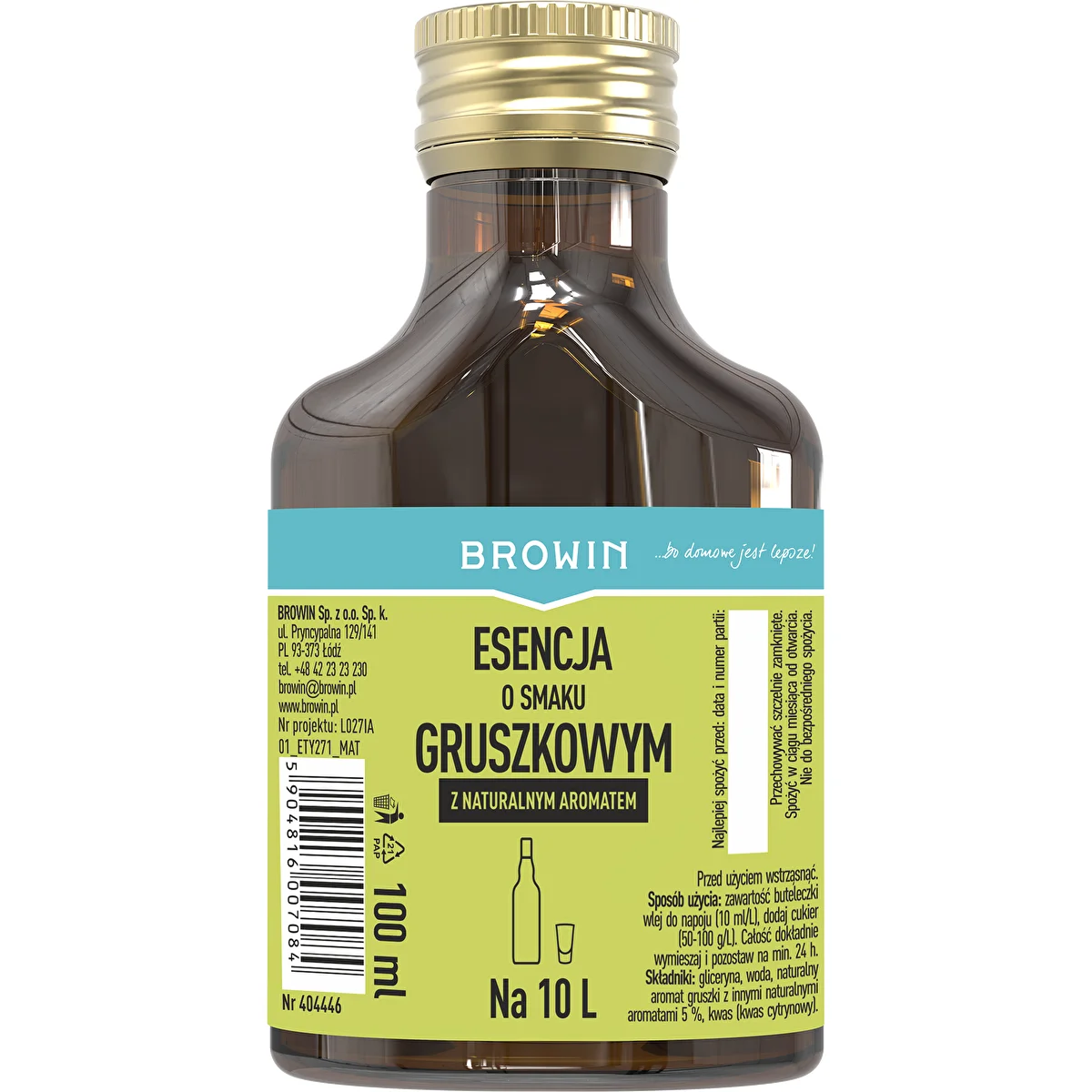 Essenza al sapore di pera - liquore alla pera, base aromatica 100 ml