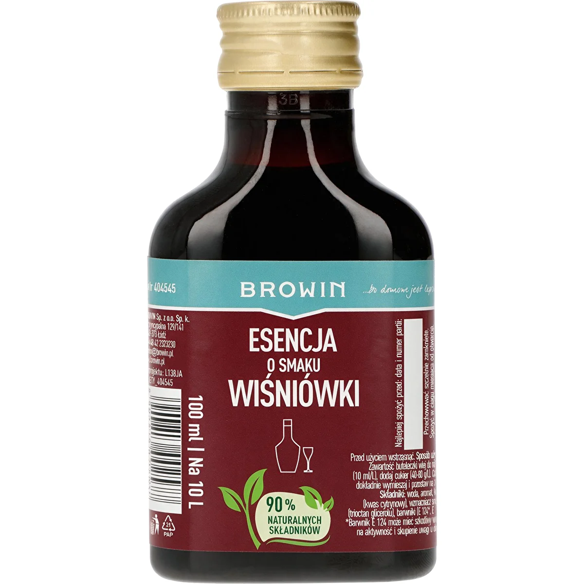 Essenza al gusto di liquore all'amarena per 10 L - 100 ml