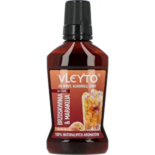 VLEYTO Pesca & Frutto della Passione – essenza aromatica con aromi naturali, 250 ml – photo 1