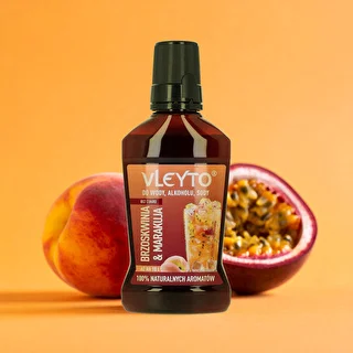 VLEYTO Pesca & Frutto della Passione – essenza aromatica con aromi naturali, 250 ml – photo 4