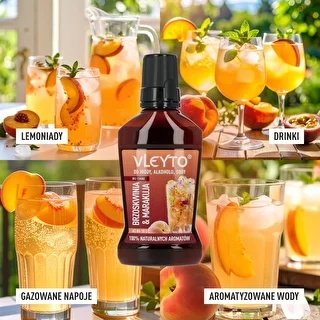 VLEYTO Pesca & Frutto della Passione – essenza aromatica con aromi naturali, 250 ml – photo 7