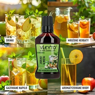 VLEYTO Menta & Mela – essenza aromatica con aromi naturali, 250 ml – photo 7