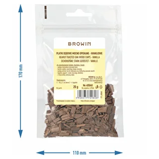 Chips di rovere, tostatura forte, profilo vanigliato, 20 g – photo 7