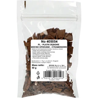 Chips di rovere alla cannella - tostatura intensa 50 g – photo 2