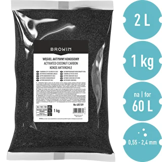 Carbone attivo da gusci di cocco 1 kg – photo 3