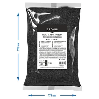 Carbone attivo di cocco 1 kg x 2 - confezione – photo 5