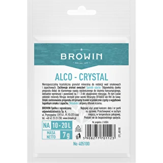 Alco-crystal - prodotto per migliorare le qualità degli alcolici