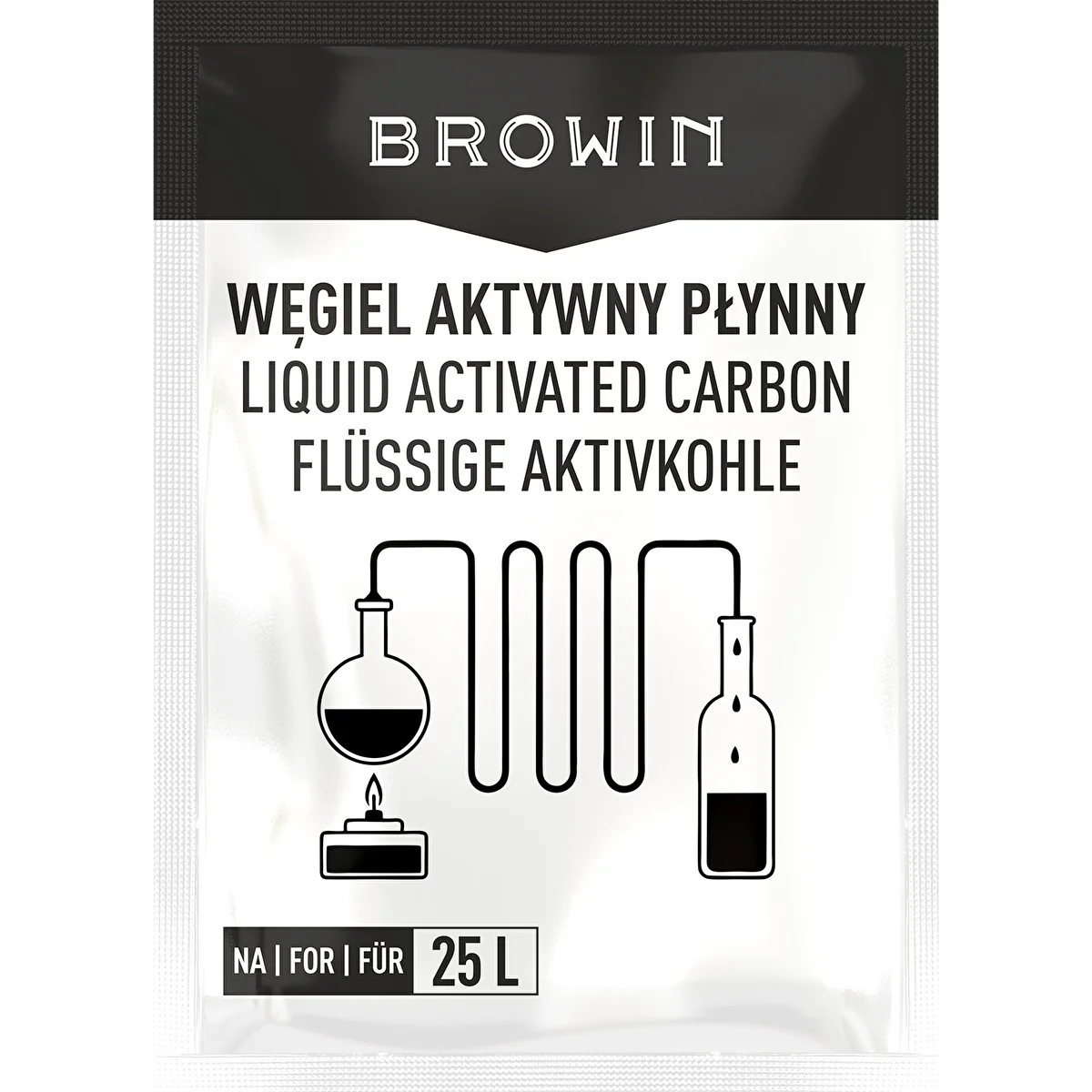 Carbone attivo liquido per 25 L, 140 g