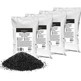 Carbone attivo di cocco 1 kg x 4 - confezione