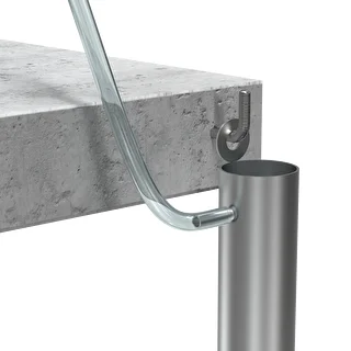 Colonna filtrante in acciaio inox a sospensione, con accessori e carbone attivo inclusi – photo 10